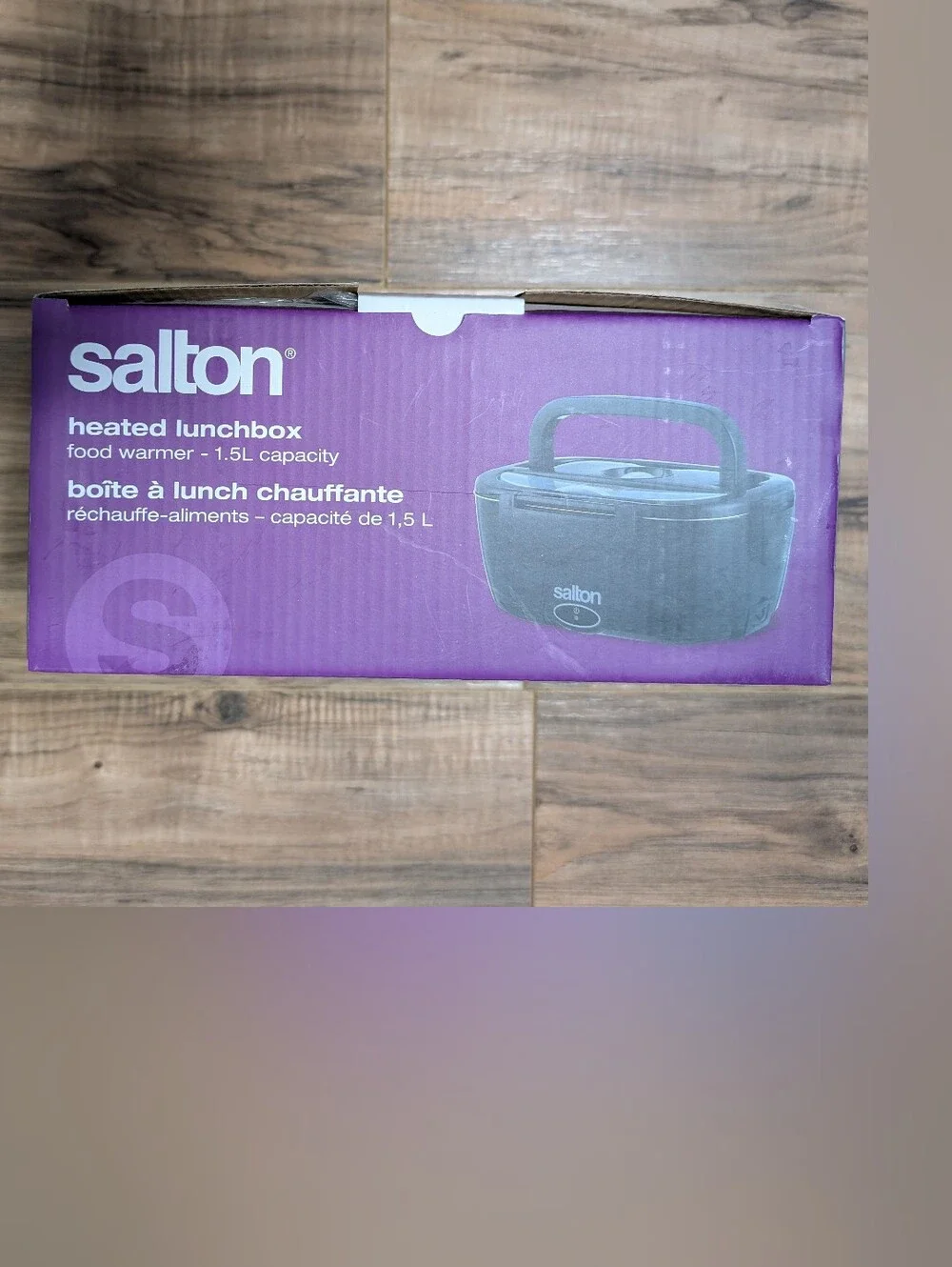 Salton Heated Lunchbox Food Warmer - Black